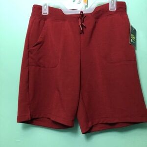 Red athletic shorts size medium